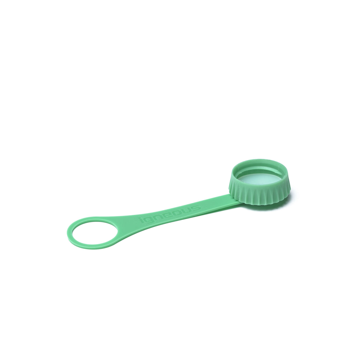 Cap &amp; Tether in serpentine, back view